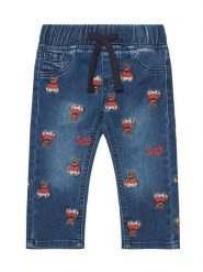 Guess Jeansy I6BA01 D2212 Niebieski Regular Fit. Niebieskie jeansy chłopięce Guess, z bawełny. Za 174.99 zł.