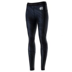 Legginsy sportowe damskie EXTREME HOBBY SHADOW. Czarne legginsy sportowe damskie EXTREME HOBBY, s, bez wzorów, z elastanu, do biegania. Za 229.00 zł.