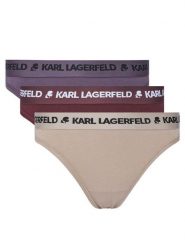 KARL LAGERFELD Komplet 3 par stringów A1W47158 Kolorowy. Komplety bielizny KARL LAGERFELD, bez wzorów, z bawełny. Za 139.99 zł.