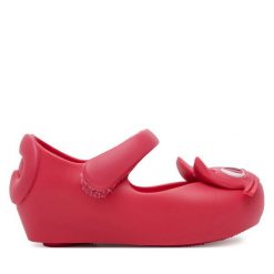 Baleriny Melissa. Czerwone baleriny dziewczęce Melissa, bez wzorów, bez obcasa, bez zapięcia. Za 139.99 zł.