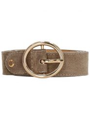 Charm Pasek w kolorze jasnobrązowym rozmiar: 95. Brązowe paski damskie Charm, bez wzorów, z materiału. Za 91.99 zł.