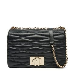 Torebka Furla. Czarne torebki wieczorowe damskie Furla, bez wzorów, bez dodatków. Za 1,399.00 zł.