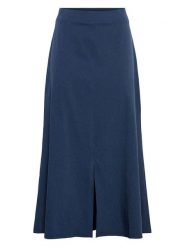 &Co Woman Spódnica "Penne" w kolorze granatowym rozmiar: S. Niebieskie spódnice damskie &Co Woman, na co dzień, s, bez wzorów, midi. Za 148.96 zł.