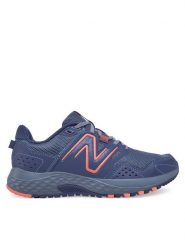 New Balance Buty do biegania T410 WT410CJ8 Fioletowy. Fioletowe obuwie sportowe damskie New Balance, ze skóry, bez zapięcia, do biegania. Za 239.99 zł.