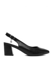 Lasocki Czółenka CEO-HMS3022-3 Czarny. Czarne czółenka damskie Lasocki, bez wzorów, z materiału, bez obcasa. Za 179.99 zł.