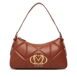 Torebka LOVE MOSCHINO. Brązowe torebki klasyczne damskie Love Moschino, bez dodatków. Za 879.99 zł.