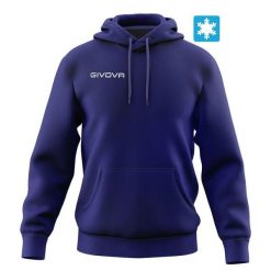 Bawełniana bluza Givova Hoodie niebieska. Czarne bluzy damskie Givova, na lato, bez wzorów, z bawełny, bez kaptura. Za 188.99 zł.