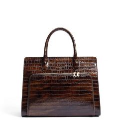 Isabel Bernard Honoré Nadine Torebka Torebki 1 ct Damski. Brązowe torby na laptopa Isabel Bernard, bez wzorów, z materiału. Za 1,290.99 zł.