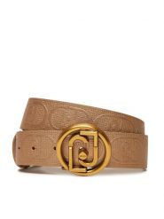 Liu Jo Pasek Damski Ecs Hips Belt 3.5 AF4295 E0538 Złoty. Żółte paski damskie Liu Jo, bez wzorów, ze skóry. Za 269.99 zł.