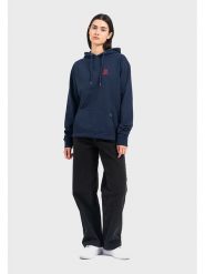 OLDSKULL Bluza w kolorze granatowym rozmiar: L. Niebieskie bluzy damskie OLDSKULL, l, bez wzorów, z bawełny, z kapturem. Za 158.10 zł.