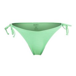 Dół od stroju kąpielowego ROXY Color Jam Cheeky. Zielone bikini Roxy, bez wzorów. Za 89.99 zł.