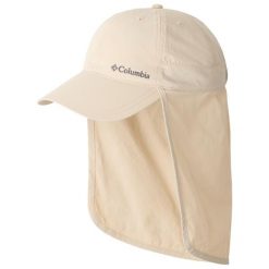 Czapka z daszkiem dla dorosłych Schooner Bank II Cap. Brązowe czapki z daszkiem damskie Columbia, na lato, bez wzorów, z materiału. Za 93.35 zł.