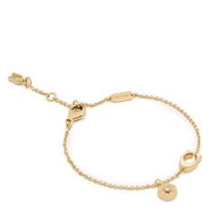 Bransoletka Coach. Żółte bransoletki damskie Coach, złote. Za 309.99 zł.