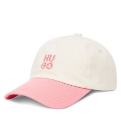 Czapka z daszkiem HUGO. Czapki z daszkiem damskie Hugo, bez wzorów. Za 119.99 zł.