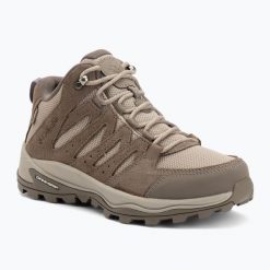 Buty trekkingowe damskie Columbia Redmond IV Low Wp. Brązowe obuwie trekkingowe damskie Columbia, bez zapięcia. Za 380.05 zł.
