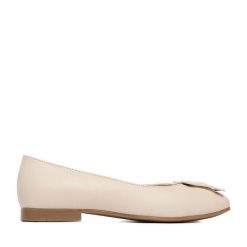 Baleriny Lasocki. Brązowe balerinki damskie Lasocki, bez wzorów. Za 169.99 zł.