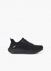 Sneakersy Skechers z pianką memory. Czarne obuwie sportowe treningowe bonprix. Za 279.99 zł.
