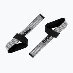 Paski do podnoszenia ciężarów THORN FIT Lifting Straps Anti-Slip grey. Szare paski damskie THORN FIT, bez wzorów. Za 52.99 zł.