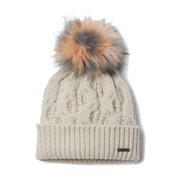 Czapka zimowa damska Columbia Boundless Days Cable. Brązowe czapki damskie Columbia, na zimę, bez wzorów. Za 109.99 zł.