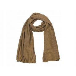 Szal maskujący siatka 190 x 70 cm coyote. Brązowe szaliki damskie MFH MAX FUCHS, bez wzorów. Za 42.99 zł.