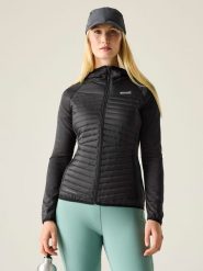 Regatta Kurtka hybrydowa "Andreson Marl" w kolorze czarnym rozmiar: 36. Czarne kurtki sportowe damskie Regatta, bez wzorów, bez kaptura. Za 137.10 zł.