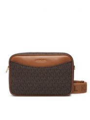 MICHAEL Michael Kors Torebka Bev 32F6G22C9B Brązowy. Brązowe listonoszki damskie MICHAEL Michael Kors, bez wzorów, ze skóry, bez dodatków. Za 1,099.00 zł.