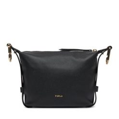 Torebka Furla. Czarne torebki klasyczne damskie Furla, bez dodatków. Za 629.99 zł.