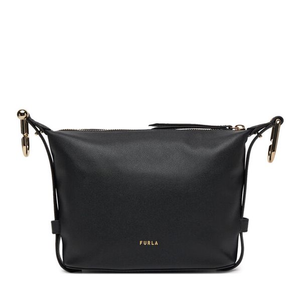 Torebka Furla. Czarne torebki klasyczne damskie Furla, bez dodatków. Za 629.99 zł.