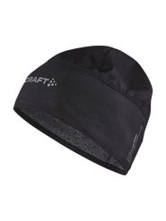 Craft Czapka "Adv Windblock" w kolorze czarnym rozmiar: S/M. Czarne czapki damskie Craft, bez wzorów, z materiału. Za 49.95 zł.