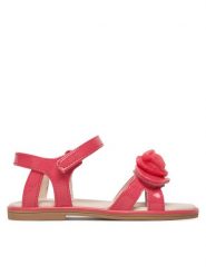 Mayoral Sandały 43732.12 Koralowy. Pomarańczowe sandały dziewczęce Mayoral, ze skóry, bez obcasa, bez zapięcia. Za 219.99 zł.