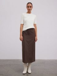 BGN Spódnica w kolorze brązowym rozmiar: 38. Brązowe spódnice damskie BGN, na co dzień, bez wzorów, maxi. Za 100.52 zł.