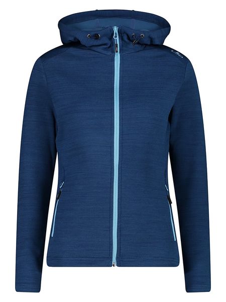 CMP Kurtka polarowa w kolorze niebieskim rozmiar: 38. Niebieskie kurtki damskie CMP, bez wzorów, z materiału, bez kaptura. Za 126.75 zł.