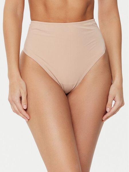 Ysabel Mora Stringi 19332 Beżowy. Brązowe stringi ysabel mora, bez wzorów, z syntetyku. Za 69.99 zł.