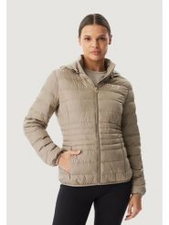 EA7 Emporio Armani Kurtka puchowa 8NTB23 TNF8Z Beżowy Casual Fit. Brązowe kurtki damskie EA7 Emporio Armani, l, bez wzorów, z puchu, bez kaptura. Za 784.99 zł.