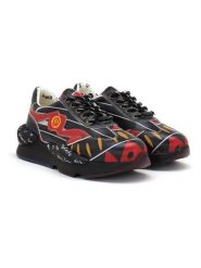 Goby Sneakersy w kolorze czarno-czerwonym rozmiar: 37. Czarne obuwie sportowe damskie Goby, bez zapięcia. Za 304.99 zł.