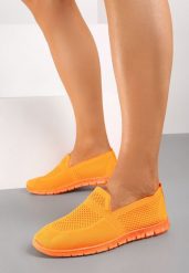 Pomarańczowe Tenisówki Dubost. Brązowe obuwie sportowe damskie Born2be, bez zapięcia, tenisowe. Za 39.99 zł.