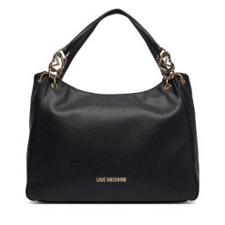 Torebka LOVE MOSCHINO. Czarne shopper bag Love Moschino, bez wzorów, bez dodatków. Za 1,009.00 zł.