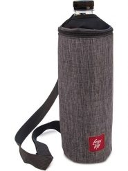 IRIS Barcelona Torba termiczna w kolorze szarobrązowym na butelkę - wys. 28 cm rozmiar: onesize. Brązowe torby sportowe IRIS Barcelona, bez wzorów, z materiału. Za 43.99 zł.