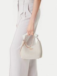 Guess Torebka Mirema HWWG96 31010 Biały. Białe torebki klasyczne damskie Guess, ze skóry, bez dodatków. Za 369.99 zł.