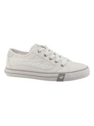 MUSTANG SHOES Sneakersy "Winona" w kolorze białym rozmiar: 36. Białe obuwie sportowe damskie MUSTANG SHOES, bez zapięcia. Za 140.86 zł.