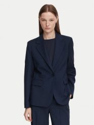 Weekend Max Mara Marynarka Lamine 2625046081 Granatowy Regular Fit. Niebieskie marynarki i żakiety damskie Weekend Max Mara, bez wzorów, z wełny. Za 1,834.00 zł.