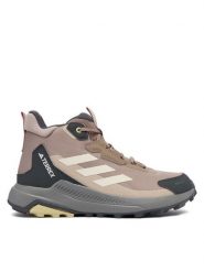 Adidas Trekkingi Terrex Anylander Mid Rain.Rdy Hiking Shoes KJ0866 Brązowy. Brązowe obuwie trekkingowe damskie Adidas, bez zapięcia. Za 439.99 zł.