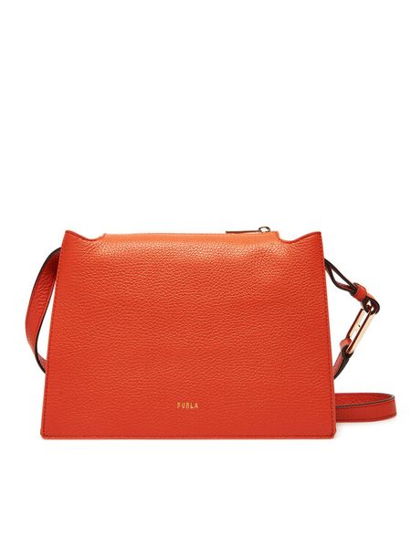 Furla Torebka Nuvola S Crossbody WB01275-BX2045-O6000-1007 Czarny WB01275 HSF000 CN KP000 Pomarańczowy. Brązowe listonoszki damskie Furla, bez wzorów, ze skóry, bez dodatków. Za 1,529.00 zł.