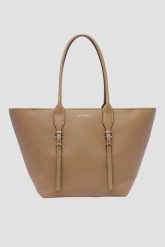 MICHAEL KORS Brązowa shopperka ze skóry. Brązowe shopper bag Michael Kors, bez wzorów, ze skóry, bez dodatków. Za 1,799.99 zł.