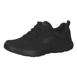 Buty Kobieta Skechers Flex Appeal 4.0 Brilliant View czarny. Czarne obuwie sportowe damskie Skechers, bez zapięcia. Za 299.99 zł.
