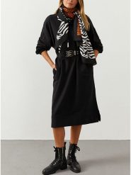 LA Angels Sukienka w kolorze czarnym rozmiar: L. Czarne sukienki damskie LA Angels, bez wzorów, bez ramiączek. Za 152.26 zł.