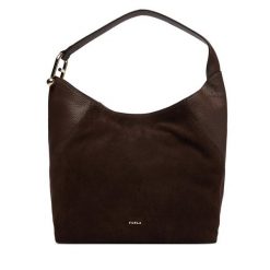 Torebka Furla. Brązowe torebki klasyczne damskie Furla, bez dodatków. Za 1,839.00 zł.