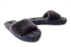 EMU AUSTRALIA W13088 Mckay charcoal/anthracite, kapcie damskie. Szare kapcie damskie EMU Australia, z wełny. Za 299.90 zł.