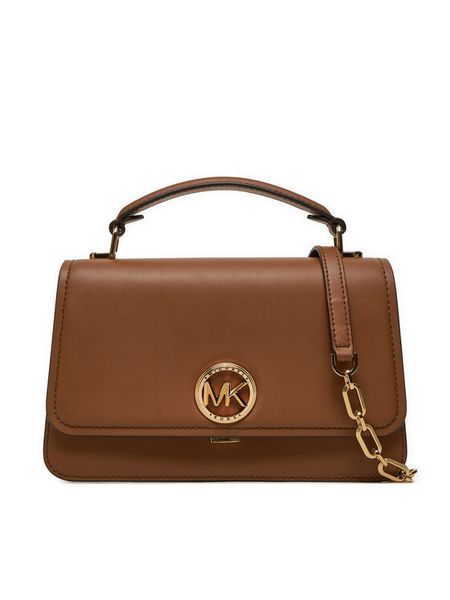 MICHAEL Michael Kors Torebka Delancey 30T4GD8S6L Brązowy. Brązowe torebki klasyczne damskie MICHAEL Michael Kors, ze skóry, bez dodatków. Za 839.99 zł.