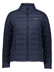 Pepe Jeans Kurtka pikowana w kolorze granatowym rozmiar: L. Niebieskie kurtki damskie Pepe Jeans, l, bez wzorów, z jeansu, bez kaptura. Za 262.91 zł.